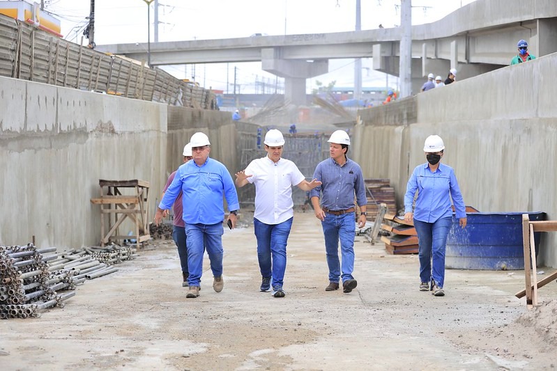 No momento, você está visualizando Obras do Viaduto Rei Pelé avançam e inauguração deve ser antecipada