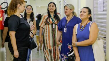 Equipe do Ministério da Saúde visita UBS selecionada para implantação de Centro de Referência