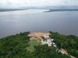 Leia mais sobre o artigo Parque Encontro das Águas tem primeira etapa de contenção do talude concluída