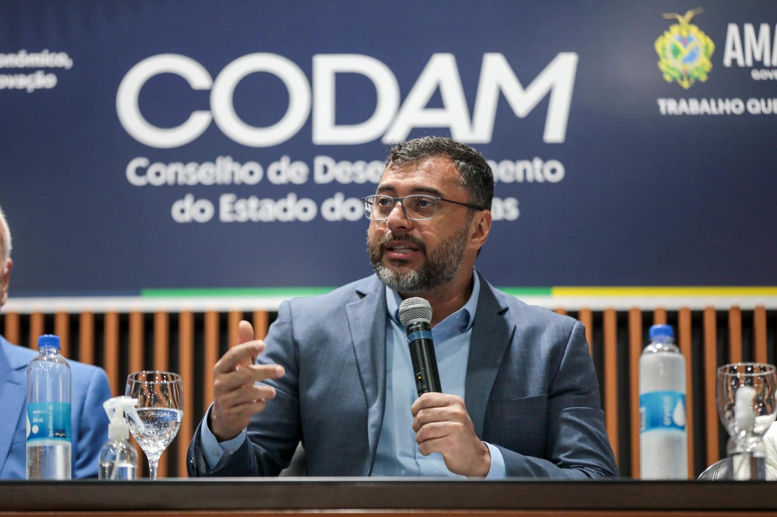 Leia mais sobre o artigo Governador Wilson Lima preside reunião do Codam com análise de mais de R$ 1,5 bilhão em investimentos industriais