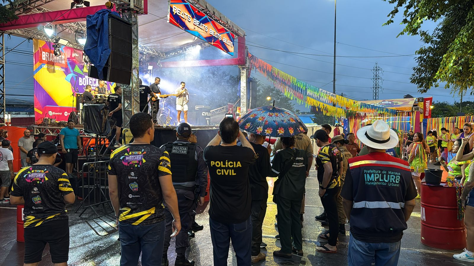 No momento, você está visualizando Carnaval na Floresta 2025: Durante o fim de semana, CIF fiscalizou 12 blocos e bandas de carnaval