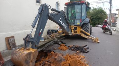 Prefeitura de Manaus realiza obras emergenciais nas zonas Centro-Oeste e Oeste da capital