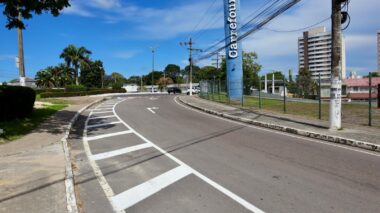 Prefeitura revitaliza sinalização em locais de intervenções no trânsito