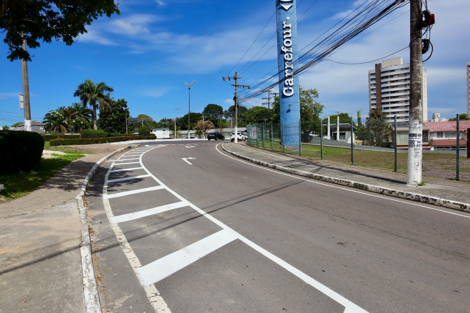 No momento, você está visualizando Prefeitura revitaliza sinalização em locais de intervenções no trânsito