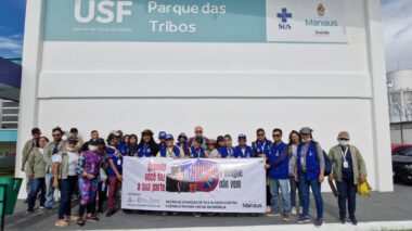 Bairros Tarumã e Tarumã-Açu recebem equipes de saúde da prefeitura em mobilização contra o Aedes