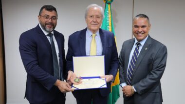 Wilson Lima reúne com Ministro da Justiça e solicita reforço das ações federais para a segurança na fronteira