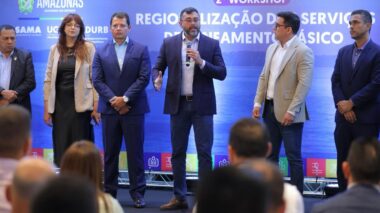 Governador Wilson Lima reforça importância de união com municípios para avanços em saneamento básico