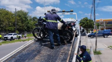 Operação ‘Cavalo de Aço’ apreende motocicletas irregulares na zona Norte