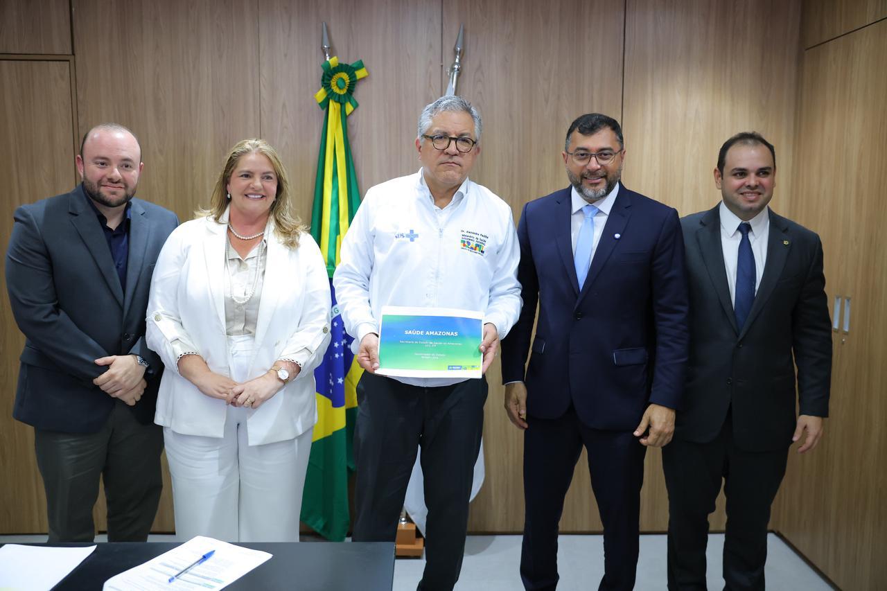 No momento, você está visualizando Governador Wilson Lima solicita apoio do ministro da Saúde para ampliar ações no Amazonas