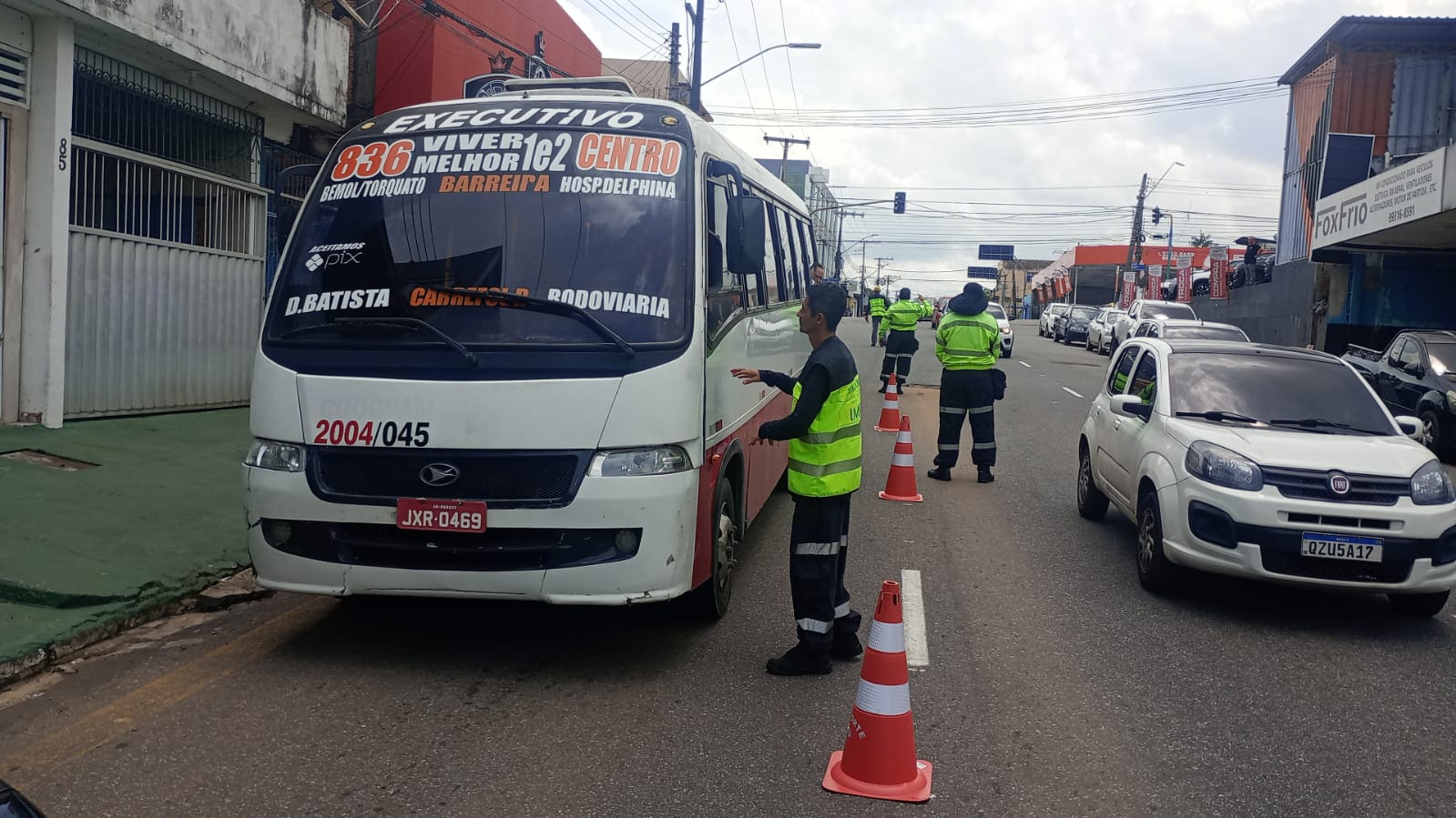 No momento, você está visualizando Prefeitura fiscaliza serviços de transporte público no centro de Manaus