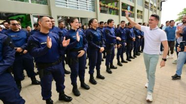 Nomeação de 226 novos guardas municipais marca início do segundo mandato da gestão David Almeida