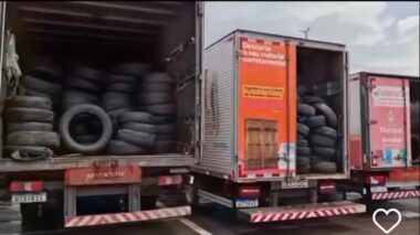 Prefeitura já recolheu mais de 30 mil pneus jogados nas ruas de Manaus