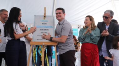 Prefeito David Almeida entrega maior UBS de Manaus e alcança marca de 100 obras na saúde
