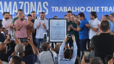 Governador Wilson Lima inaugura ligação viária entre Distrito Industrial e o Centro de Manaus, que vai melhorar o tráfego na região