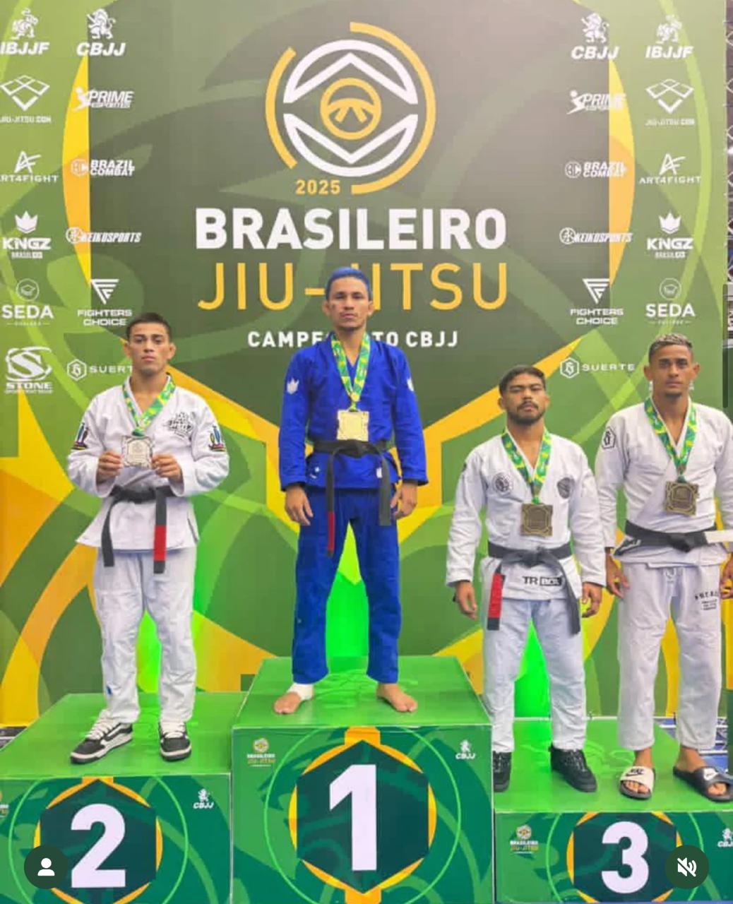 No momento, você está visualizando Atletas apoiados pela Prefeitura de Manaus conquistam 16 medalhas no Brasileiro de Jiu-Jítsu