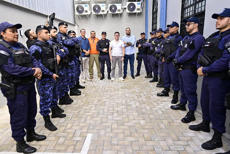 No momento, você está visualizando Prefeito David Almeida entrega novo Núcleo da Guarda Municipal e reafirma compromisso com a segurança pública