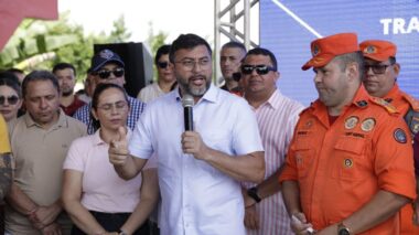 Governador Wilson Lima entrega Grupamento Integrado de Combate a Incêndio e Proteção Civil em Rio Preto da Eva
