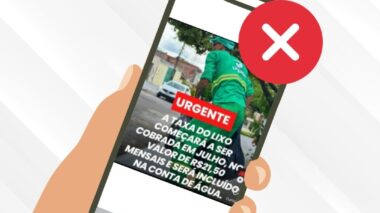 Prefeitura esclarece que informação que circula nas redes sobre cobrança de ‘taxa de lixo’ em Manaus é falsa