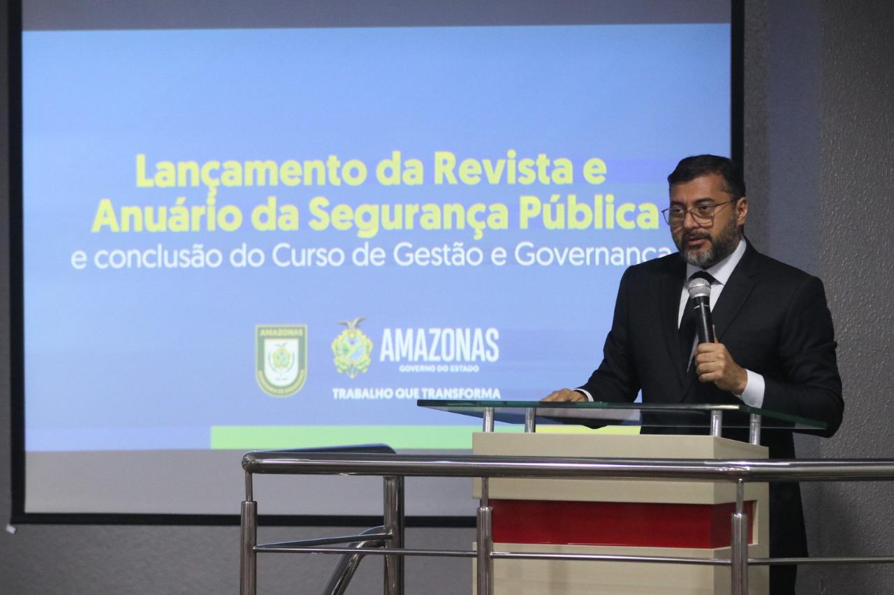 No momento, você está visualizando Governador Wilson Lima lança Anuário da Segurança Pública de 2025 e destaca redução de homicídios e roubos