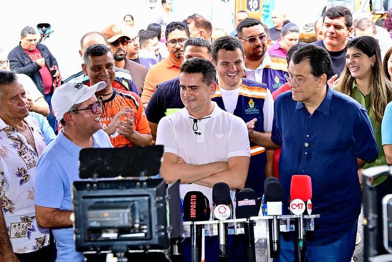 No momento, você está visualizando Prefeito David Almeida amplia presença da prefeitura nas comunidades com nova ação do programa ‘Mutirão no Bairro’