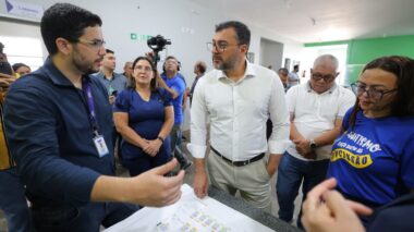 Governador Wilson Lima vistoria instalações do Caic TEA José Contente, voltado para crianças com o Transtorno do Espectro Autista