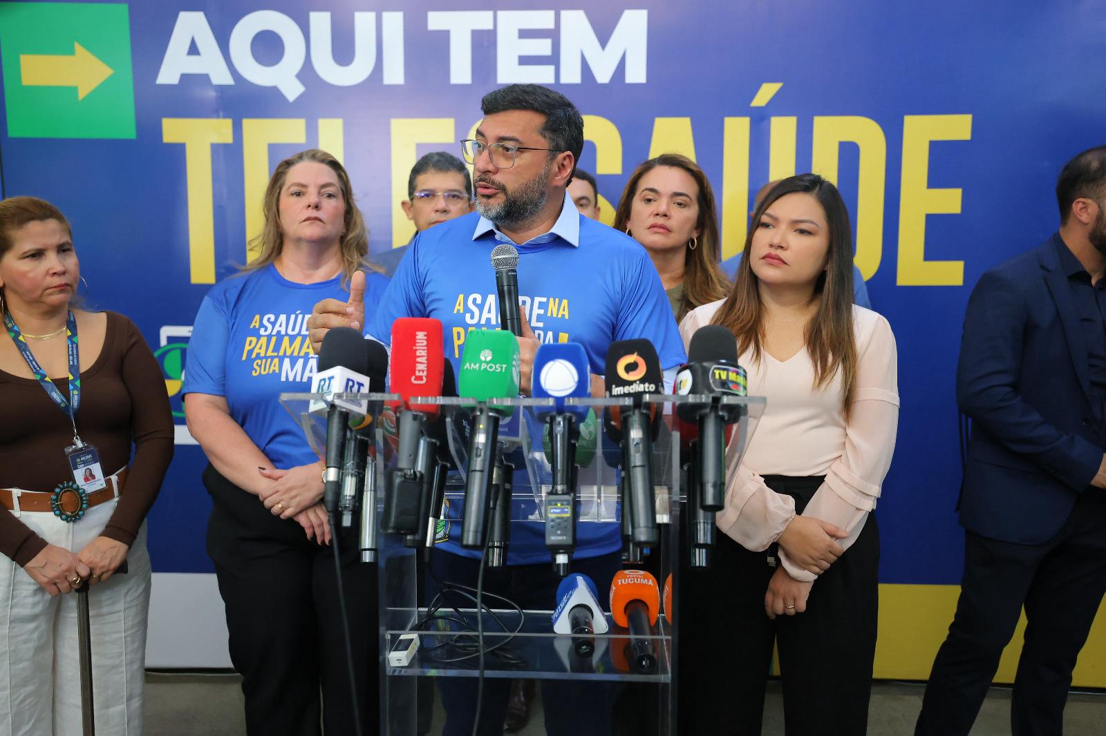 No momento, você está visualizando Saúde AM Digital: Governador Wilson Lima destaca quase 20 mil consultas oferecidas no primeiro mês da Telessaúde