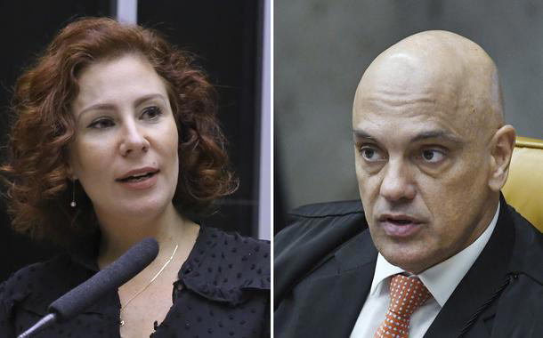 No momento, você está visualizando Moraes manda bloquear redes sociais de Carla Zambelli, filho e mãe após fuga da deputada
