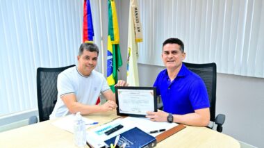 Prefeito David Almeida recebe certificado do Governo Federal pelo programa ‘Meu Município pelos ODS’