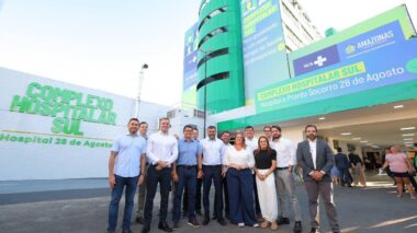 Governador Wilson Lima entrega novo pronto atendimento e serviço de ressonância 24 horas do Complexo Hospitalar Sul