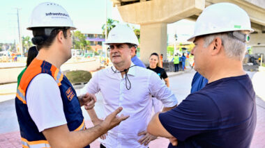 Prefeito David Almeida destaca liberação de novas alças do Complexo viário Rei Pelé e afirma que população já sente os benefícios da obra