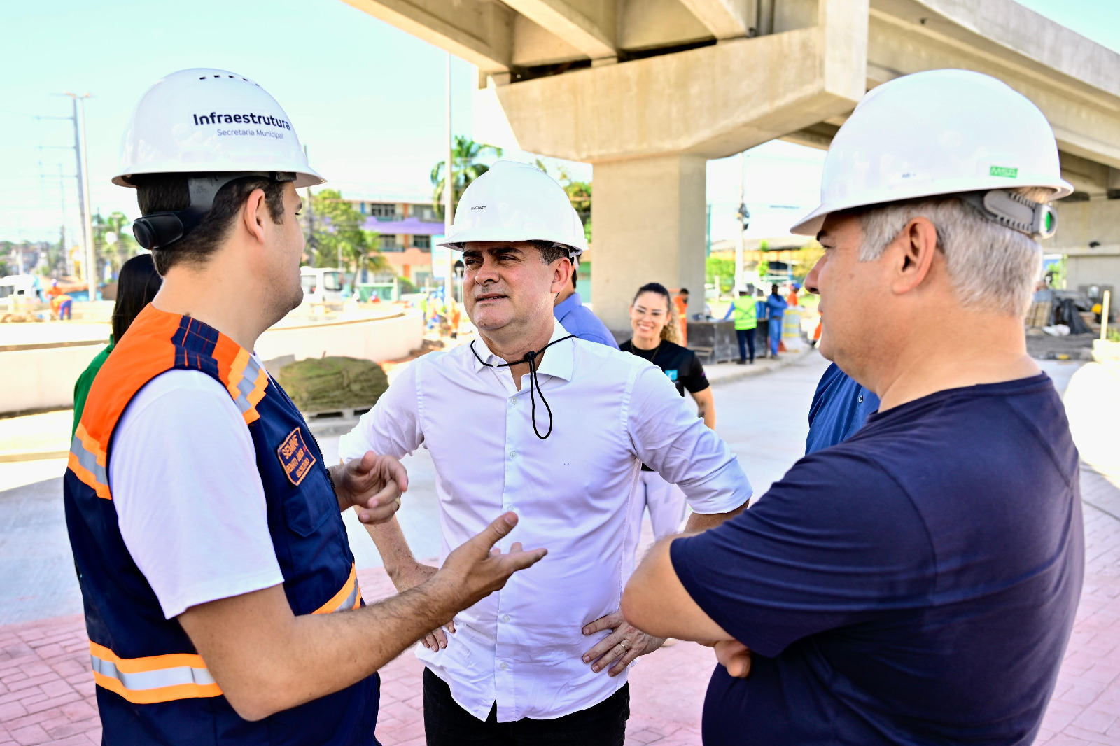 No momento, você está visualizando Prefeito David Almeida destaca liberação de novas alças do Complexo viário Rei Pelé e afirma que população já sente os benefícios da obra