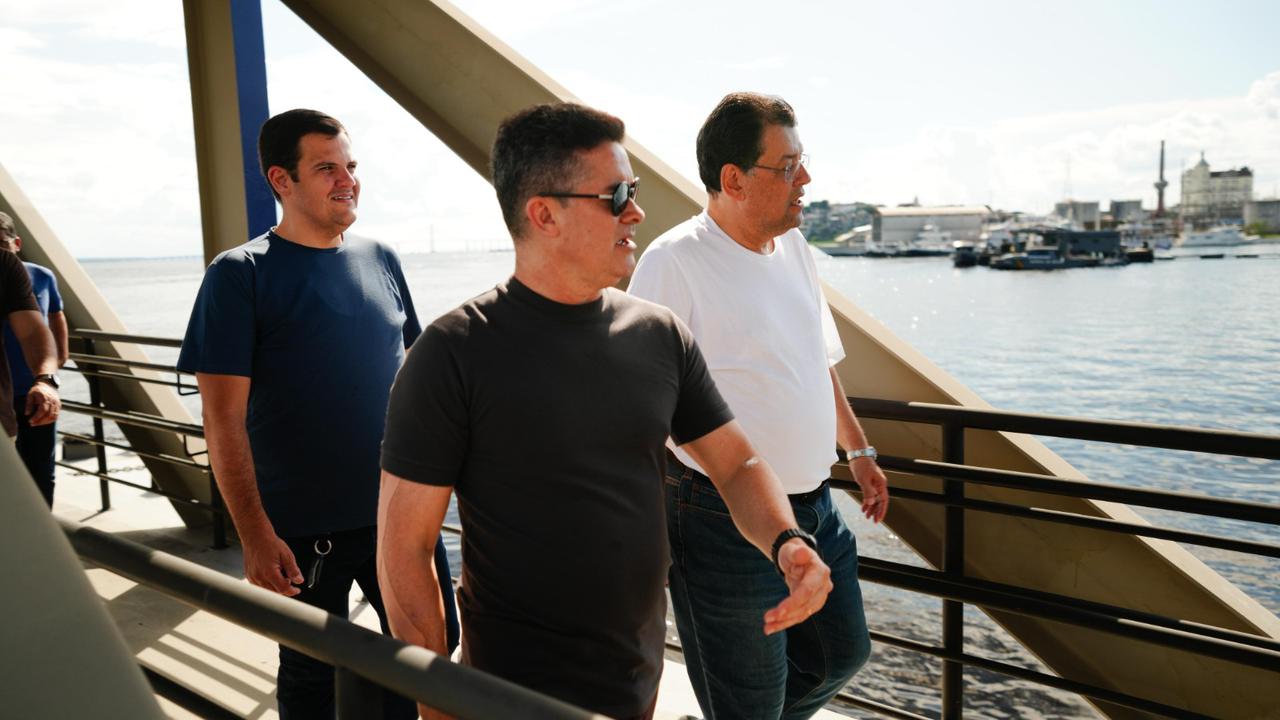 No momento, você está visualizando Prefeito David Almeida anuncia construção do novo porto da Manaus Moderna com apoio do governo federal