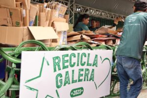 Leia mais sobre o artigo Festival de Parintins 2025: Espaço Sustentável Recicla, Galera inaugura com troca de resíduos por brindes