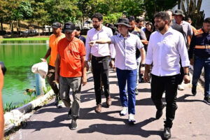 Leia mais sobre o artigo Prefeito David Almeida anuncia recuperação completa da lagoa do Japiim