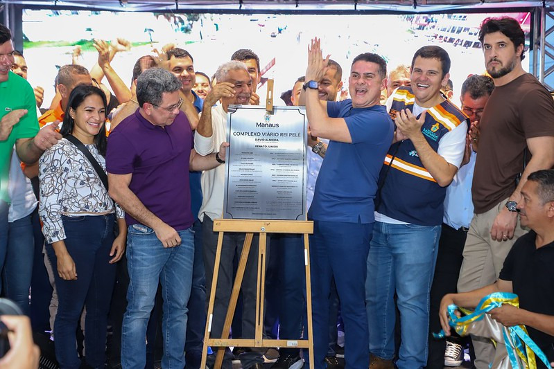 No momento, você está visualizando Prefeito David Almeida entrega Complexo Viário Rei Pelé, um marco para cidade de Manaus
