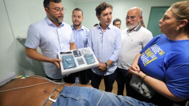 Governador Wilson Lima inaugura Telessaúde em Itacoatiara, ampliando serviço para 18 unidades de saúde no estado