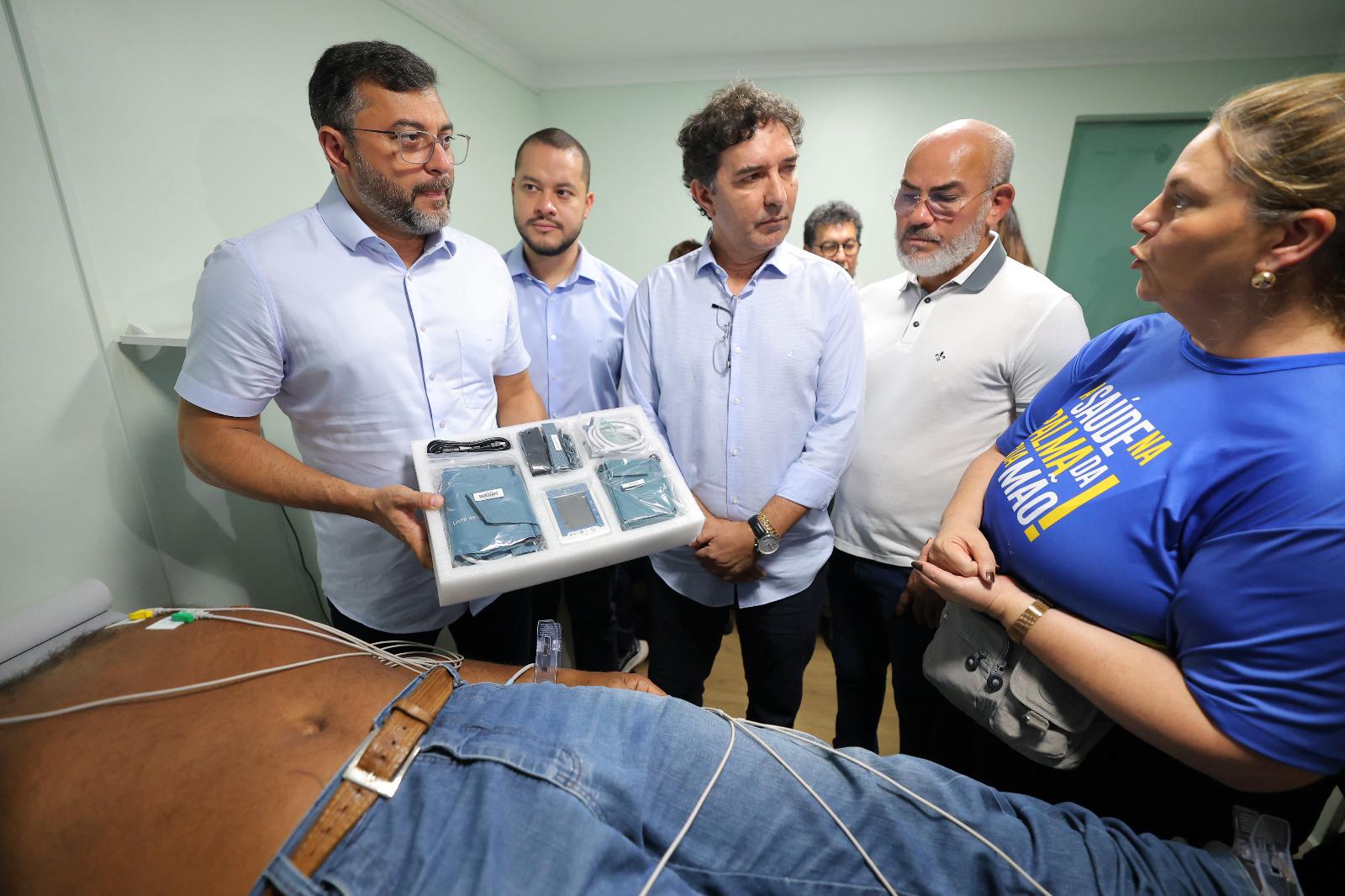 No momento, você está visualizando Governador Wilson Lima inaugura Telessaúde em Itacoatiara, ampliando serviço para 18 unidades de saúde no estado