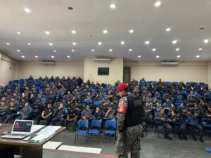 Leia mais sobre o artigo Festival de Parintins 2025: Polícia Militar do Amazonas realiza instrução de nivelamento para efetivo que vai atuar no evento