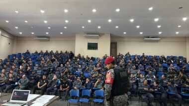 Festival de Parintins 2025: Polícia Militar do Amazonas realiza instrução de nivelamento para efetivo que vai atuar no evento