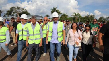 Em Novo Aripuanã, governador Wilson Lima destina mais de R$ 13 milhões em investimentos para infraestrutura e vistoria obras do aeroporto