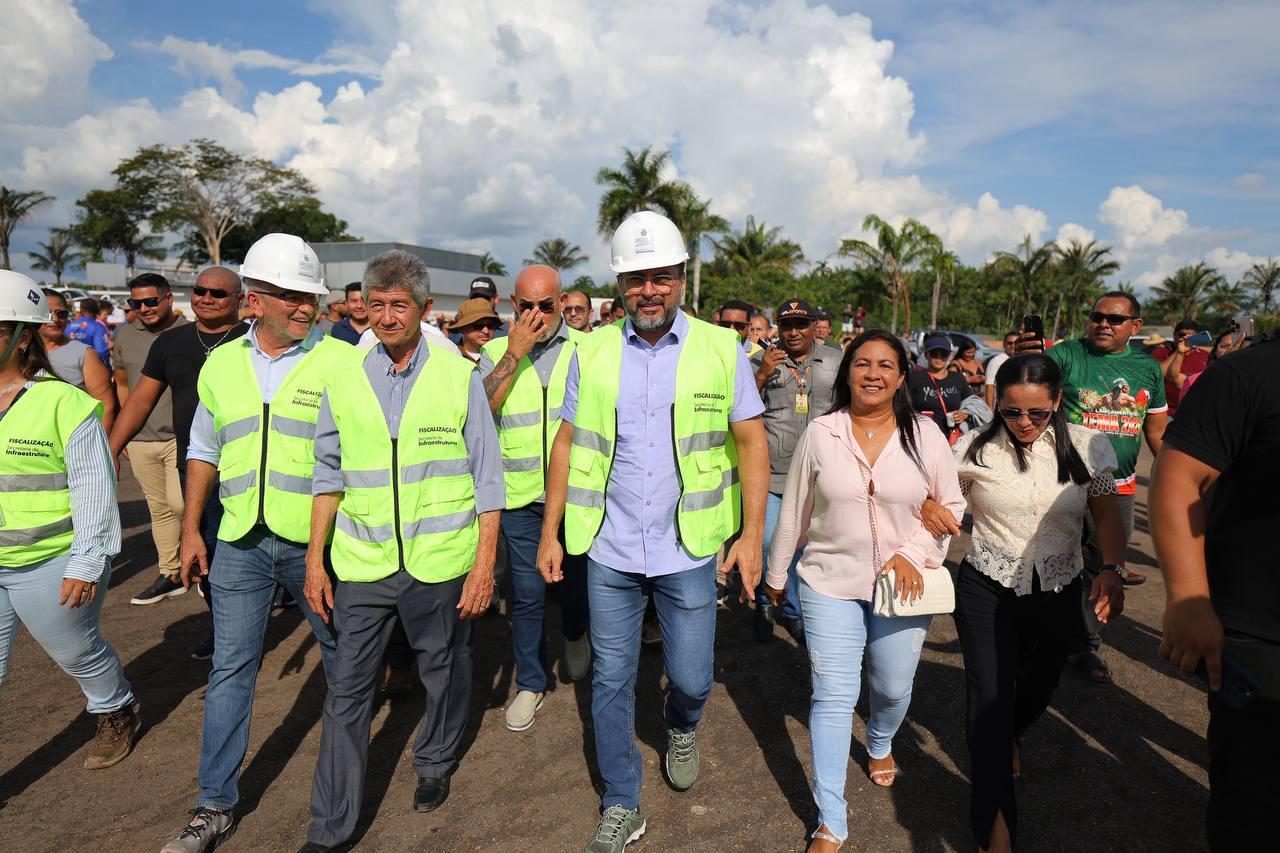 No momento, você está visualizando Em Novo Aripuanã, governador Wilson Lima destina mais de R$ 13 milhões em investimentos para infraestrutura e vistoria obras do aeroporto