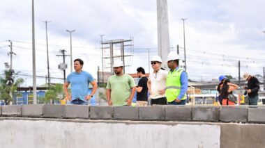 ‘Zona Norte e Leste mais próximas de receber o complexo viário Rei Pelé’, anuncia prefeito David Almeida
