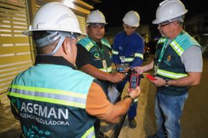 Leia mais sobre o artigo Ageman realiza vistoria noturna para avaliar desempenho de luminárias em vias da cidade