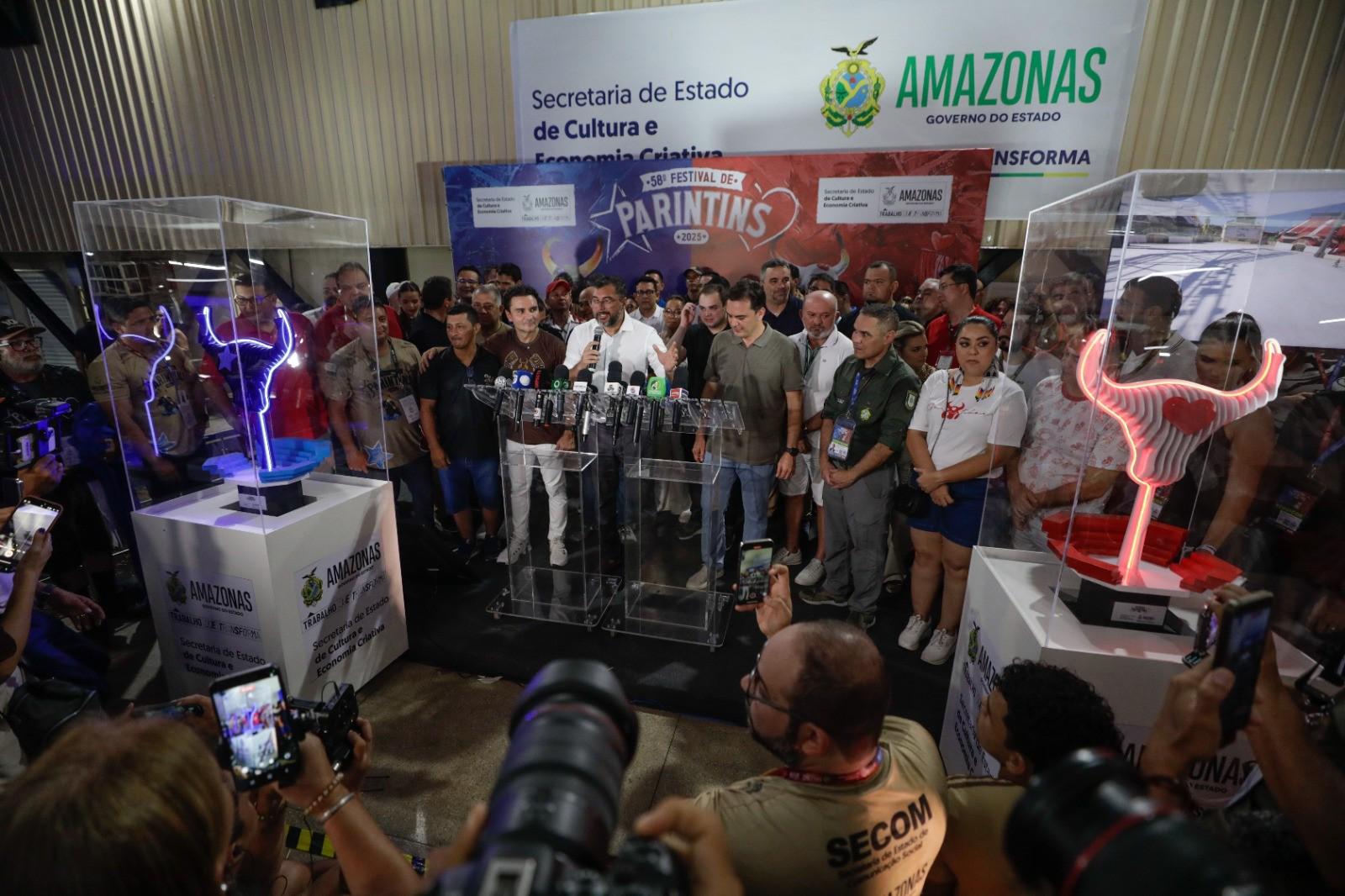 No momento, você está visualizando Governador Wilson Lima assina contrato para elaboração do projeto de modernização do Bumbódromo de Parintins