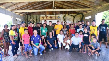 Cabo Maciel reforça compromisso com comunidades indígenas do Coatá-Laranjal de Borba