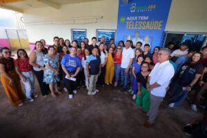Leia mais sobre o artigo Governador Wilson Lima entrega salas de Telessaúde em Manaquiri e Careiro Castanho alcançando 21 municípios com estrutura para teleconsultas