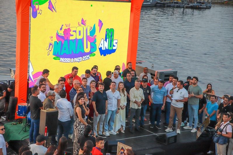 No momento, você está visualizando Prefeito David Almeida lança o ‘#SouManaus Passo a Paço 2025’ e celebra 10 anos do maior festival cultural gratuito do Brasil