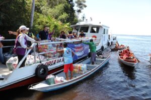 Leia mais sobre o artigo Prefeitura de Manaus reforça apoio às famílias afetadas pela cheia no rio Amazonas