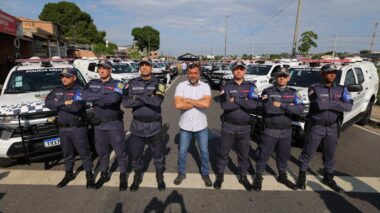 Governador Wilson Lima entrega mais de 360 novas viaturas para reforço da segurança na capital