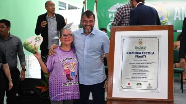 Governador Wilson Lima e Consulado do Japão inauguram Cozinha Escola da FUnATI em Manaus